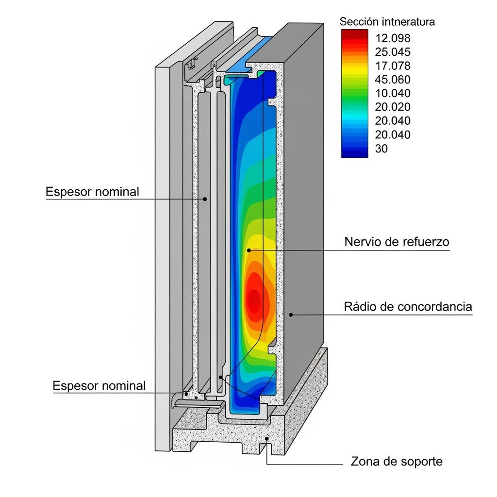 Baldosas verticales avanzadas de carburo de silicio para hornos de carga pesada