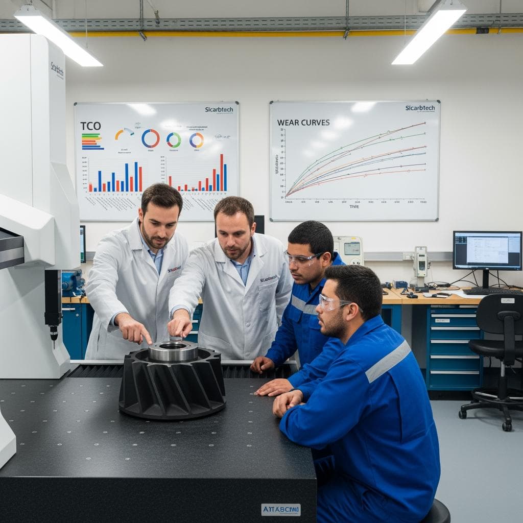 Mecanizado CNC de Carburo de Silicio para Aplicaciones Industriales