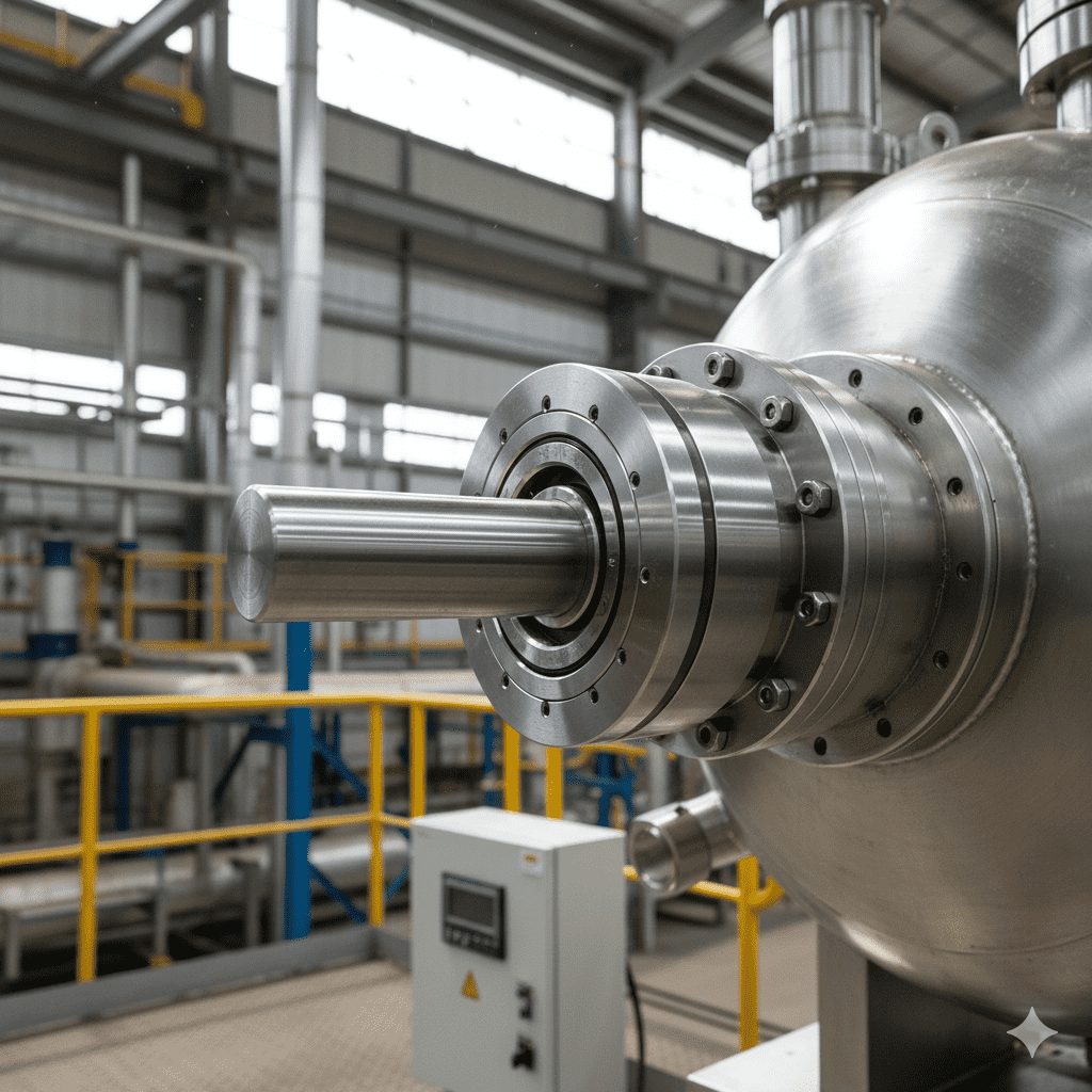 Agitadores de alta eficiencia en reactores petroquímicos