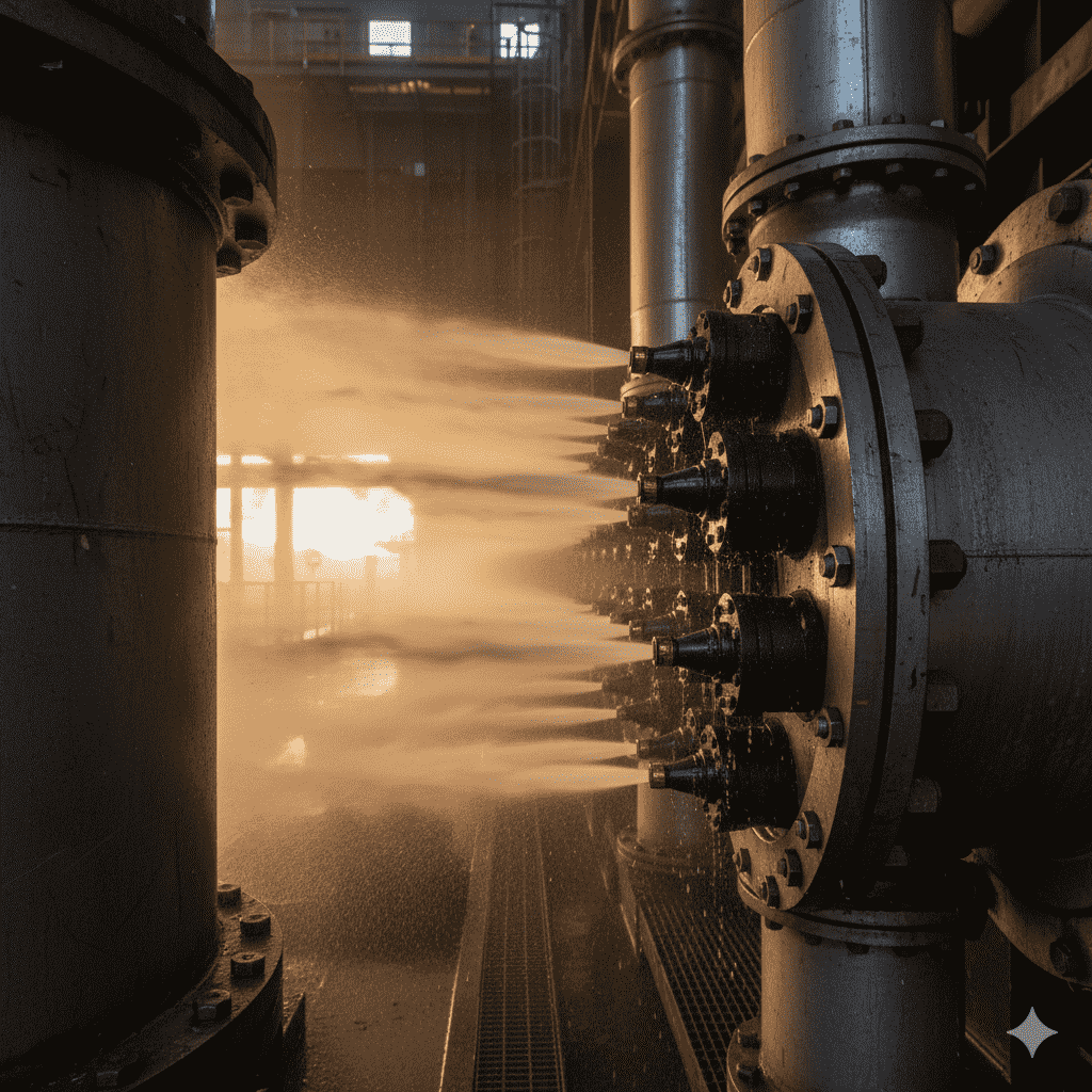 Boquillas FGD ATEX de Carburo de Silicio para Desulfurización de Gases Industriales en Chile