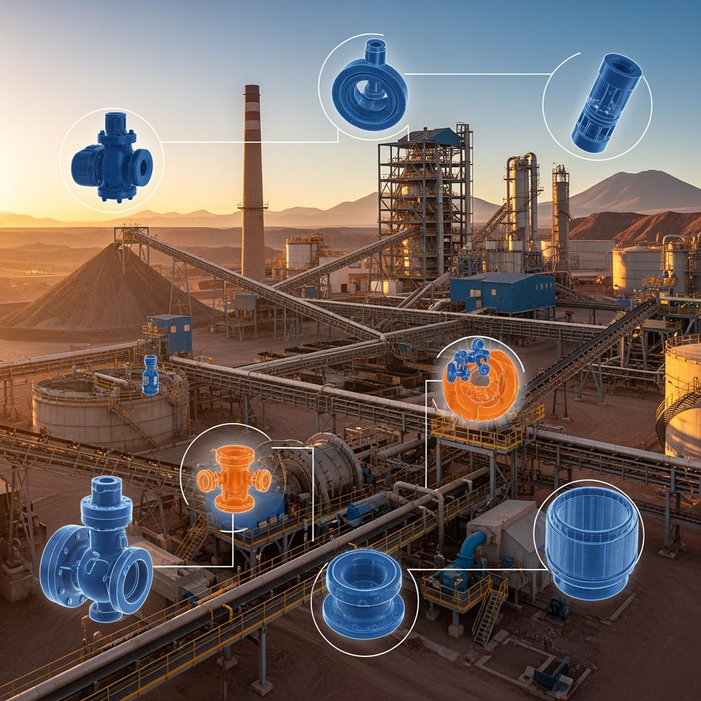 Optimización de cadenas de suministro de componentes cerámicos 