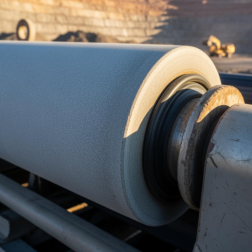 Rodillos de nitruro de silicio para maquinaria industrial en Chile