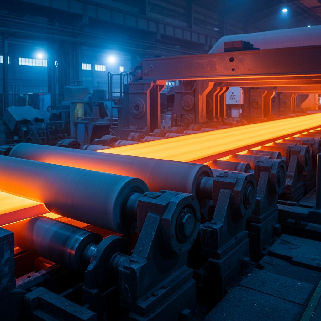 Rodillos de nitruro de silicio para maquinaria industrial en Chile